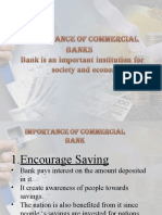 Importance of Commercial Banks