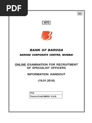 BOB SO Information Handout | PDF | Test (Assessment) | Government