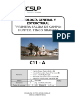 Informe Salida de Campo Geología General y Estructural TECSUP