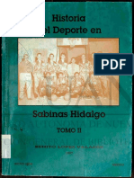 Historia Del Deporte en Sabinas Hidalgo N.L.