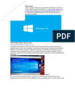 Cómo Instalar Windows 10 Paso A Paso PDF