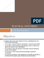 Case Presentation Pleural Effusion