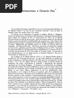 Aproximaciones a Octavio Paz