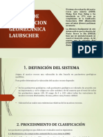 Sistema de clasificación geomecánica Laubscher para evaluar el macizo rocoso y determinar requerimientos de sostenimiento en minería