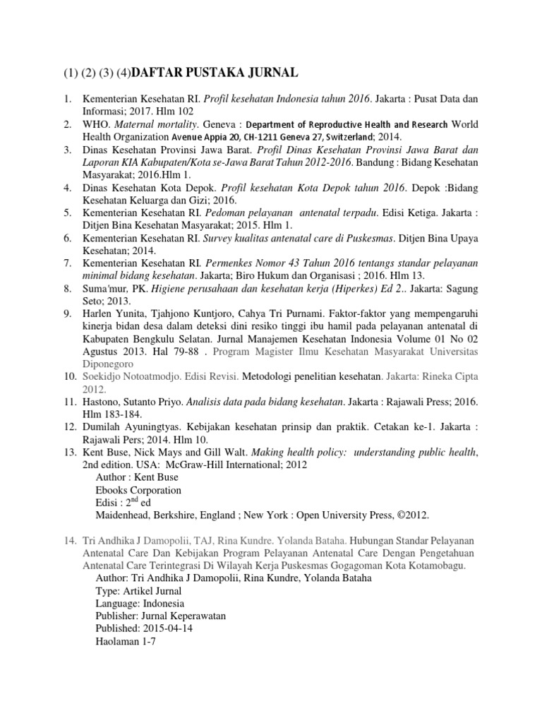 DAFTAR PUSTAKA JURNAL