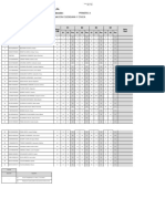 Reporte de notas de inglés 2017