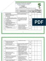 Planificación Unidad 1 Ciencias Tercero.