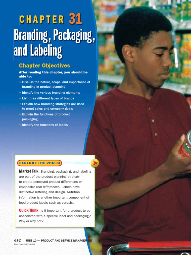 Branding, Packaging, and Labelling PDF PDF Federal Trade Commission