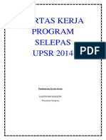 Program Selepas Upsr 2013