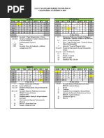 Campus Avancado u. p. t. - Calendario 2018