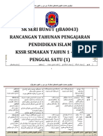 RPT Pendidikan Islam Tahun 1 2017 - Penggal 1