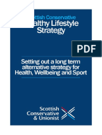 Scottish Conservative Healthy Lifestyle Strategy