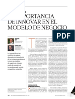 1 Importancia de Innovar El Modelo de Negocio