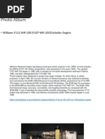 Williams F107/F122/F415 Engine Overview | PDF | Cruise Missile | Aviation