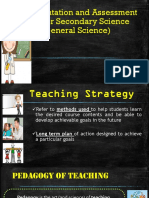 Implementation and Assessment of Upper Secondary Science (General Science)