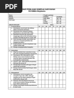 Evaluasi Kinerja Unit