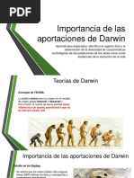 Importancia de Las Aportaciones de Darwin