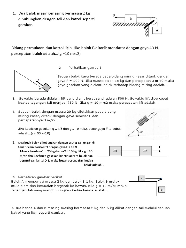 Latihan Dinamika Partikel 3
