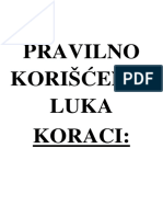 Pravilno Koriscenje Luka