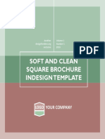 Square Brochure Indesign Template