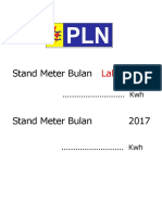 M.1.Stand Meter PLN