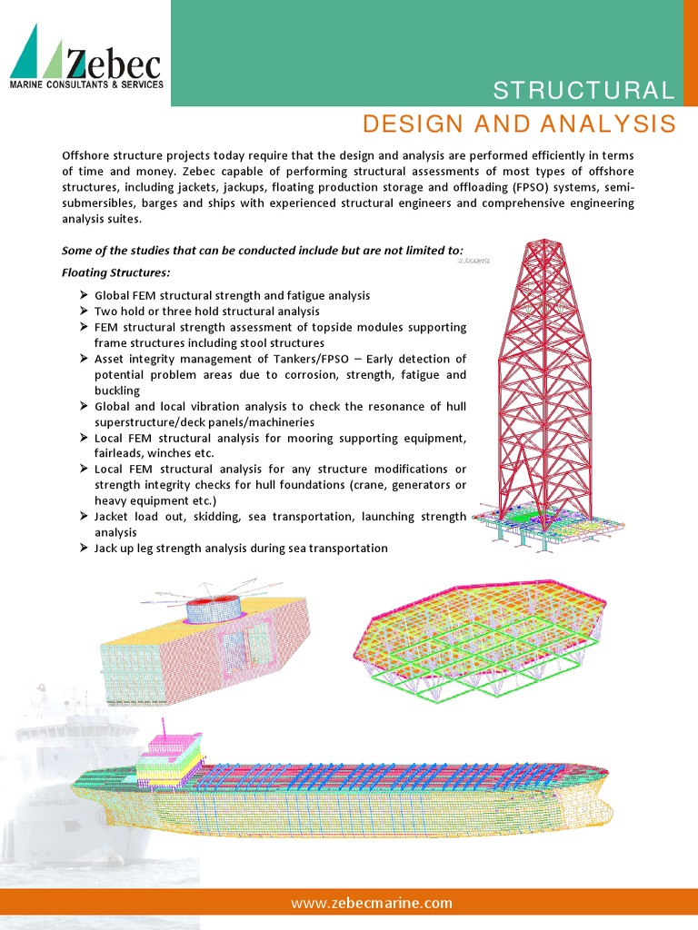 Offshore Structural Analysis Services | PDF | Shipping | Ships