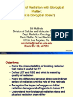 Updated1.Interaction of Radiation With Biological Matter