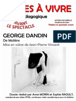 Georges Dandin - Pièces À Vivre (Avant La Représentation)