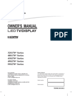 Toshiba 32s1700ee Owner's Manual en Ar s170x S270xeaeeev Ver.02