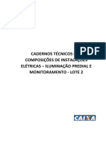 SINAPI INSTALAÇÕES ELETRICAS 