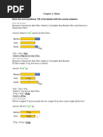 Solve The Word Problems. Fill in The Blanks With The Correct Answers