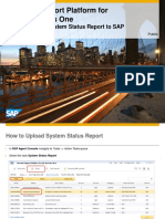 How To Upload System Status Report Remote Support Platform For SAP Business One