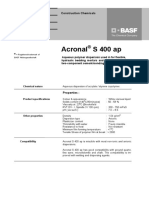 Acronal S 400 Ap PDF