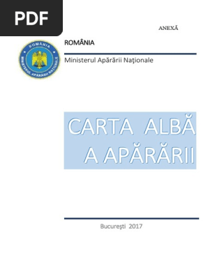 Carta Alba Apararii | PDF