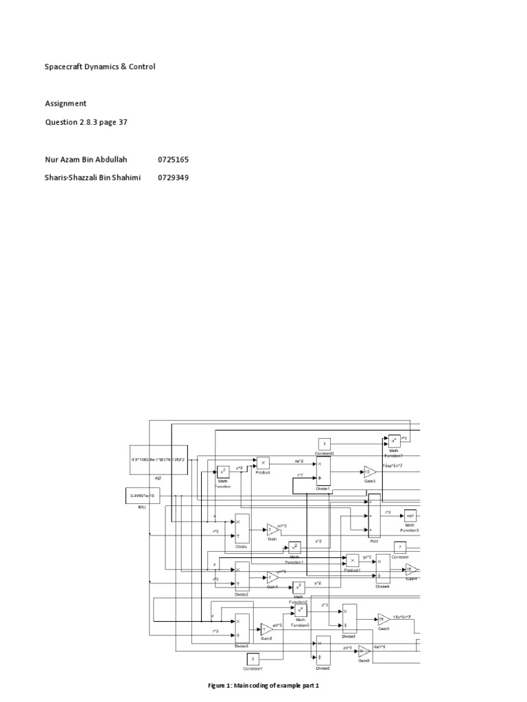 Spacecraft Dynamics & Control | PDF