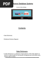 Advance Database Systems: Overview of Data Modeling