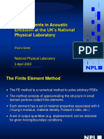 Developments in Acoustic Emission at The UK's National Physical Laboratory