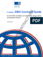 FIDIC DBO Contract Guide, 1st Edition