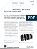 State of Desiccation in Clay Soils PDF