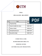 Cover Page Spss Group