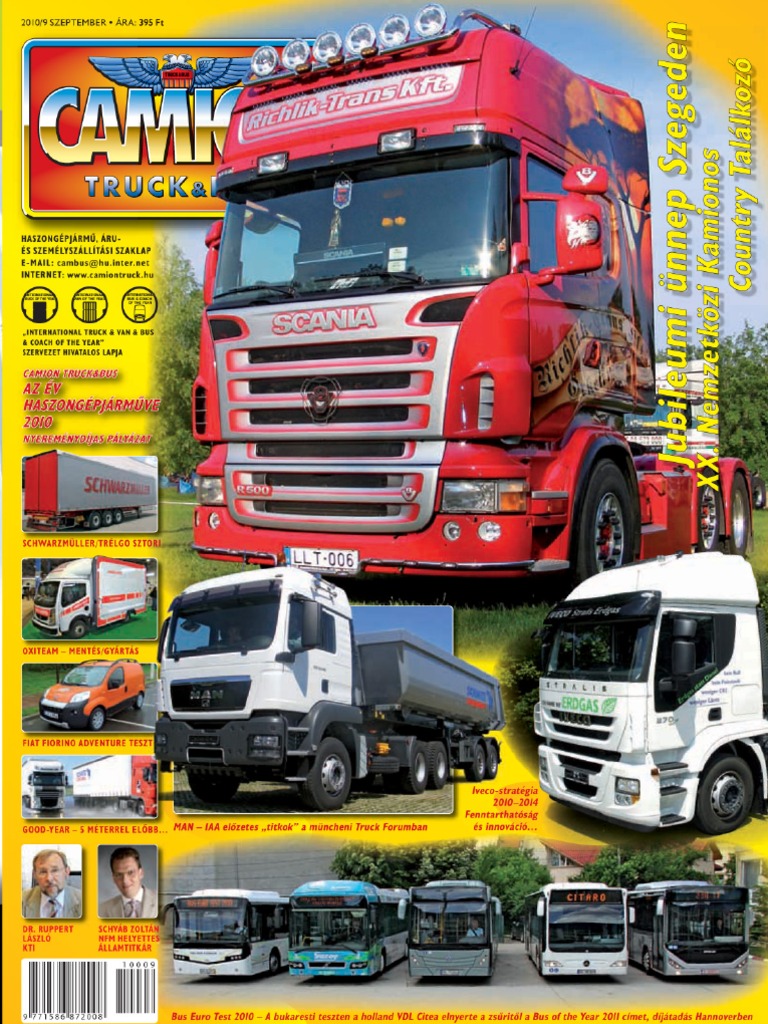 2010 09 Camion Truck & Bus Magazin | PDF