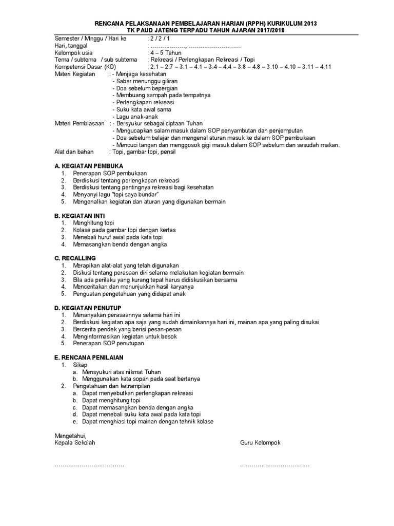 Kegiatan Anak Tk Tema Rekreasi Guru Paud Kegiatan Anak Tk Tema Rekreasi Guru Paud
