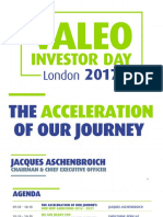 The Acceleration of Our Journey Our New Ambitions 2016 2021 Jacques Aschenbroich 1