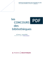 Guide Des Concours Des Bibliothèques