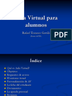 Aula Virtual para Alumnos: Rafael Tornero Gavilá