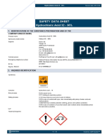 Safety Data Sheet Hydrochloric Acid 32 - 36%