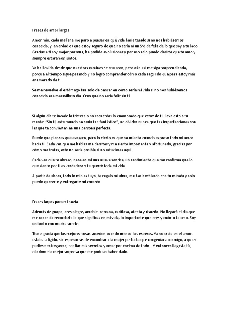 Muchas Frases para Enamorar | PDF | Felicidad | Amor, image size:768x1024