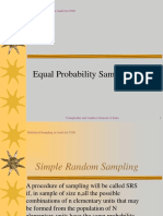 Equal Probability Sampling