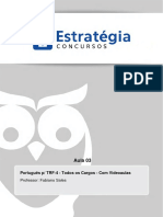 Tribunal Regional Federal Da 4a Regiao 2014 Portugues Aula 03