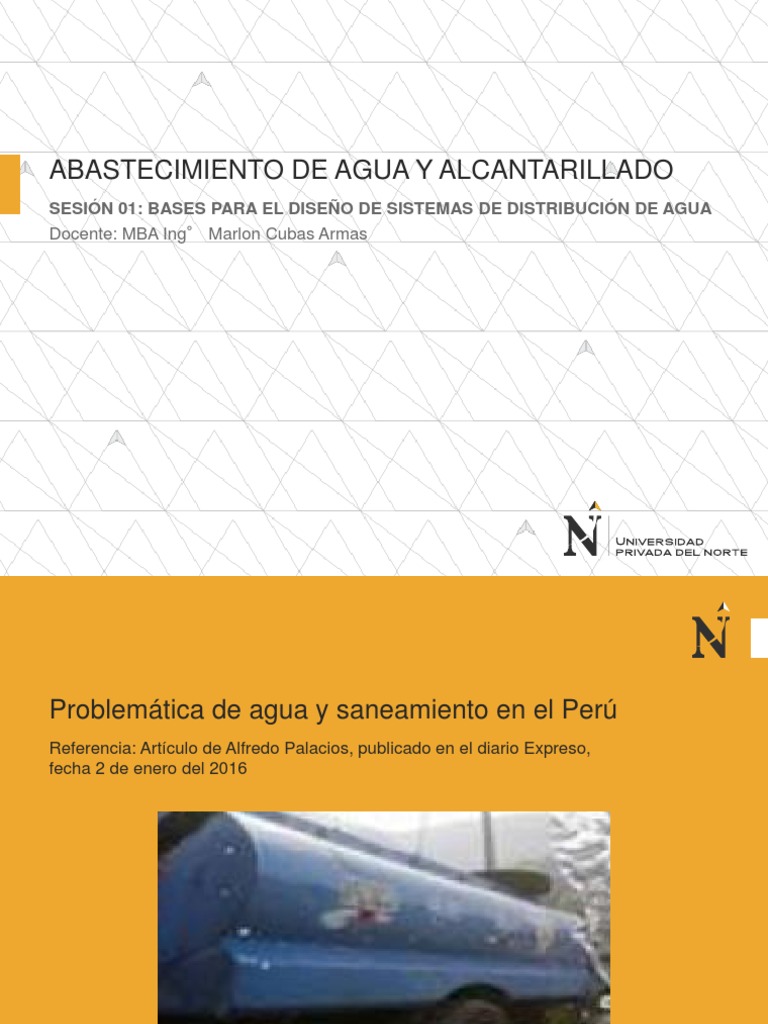 Abastecimiento de Agua y Alcantarillado | PDF | Red de abastecimiento ...